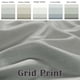 thumbnail image 5 of Cortina de Ducha Jinchan Ombre Nube Gris Impermeable 180x180cm, 5 of 8