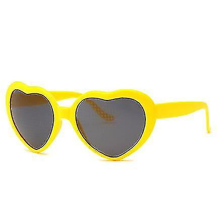 2 uds. Gafas de amor por la noche en forma de corazón, gafas de efectos especiales