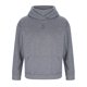thumbnail image 1 of Sudadera con capucha para hombre, de color liso, de manga larga, con bolsillo y cuello alto, de poliéster., 1 of 2