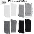 thumbnail image 3 of Toe Socks for Men and Women, 4 Pairs of Cotton, 3 of 7