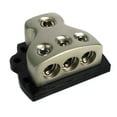 thumbnail image 3 of ROCKFORD FOSGATE RFD4 0/1/4-Gauge Ga AWG Car Audio Distribution Block 1-In 3-Out, 3 of 6