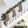 thumbnail image 5 of Lsque rock record music Skull Pattern 18 Inch Christmas Stockings, Festive Holiday Stocking for Christmas Decorations Holiday Decor, 5 of 8