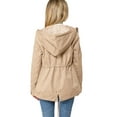 thumbnail image 5 of Made by Olivia Women's Military Anorak Safari Hoodie Jacket, 5 of 7
