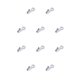thumbnail image 3 of Speravity Gancho para llaves Perchas pequeñas pulidas Montado en la pared Ganchos colgantes multifuncionales Abrigo Sombrero Bolso Cocina Salón Pulverizar blanco 10piezas, 3 of 6