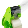 ABEL EVO Packing Tape Dispenser, Green, 2 Inch Wide Ergonomic Tape Gun