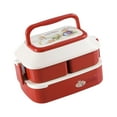thumbnail image 1 of DOLITY Children Lunch Box Lightweight Food Containers for Fishing Dining Out Office REd, 1 of 9
