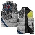thumbnail image 3 of Chaleco de hombre moderno, cómodo, cálido, informal y versátil, con impresión digital 3D, chaquetas de invierno para hombre, ropa genial, 3 of 5