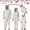 White Dad, variant on Matching Christmas Pajamas for Family Long Sleeve Elk Antler Hooded Romper Zip Up Jumpsuits