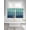 Teal Green, variant on Teal Blue Ombre Bathroom Window Curtain, Modern Abstract Gradient Art Light Filtering Coffee Kitchen Curtains, Bedroom Living Room Curtains 2 Panel 84"x45"
