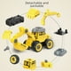 thumbnail image 4 of Vehículo de ingeniería de desmontaje y montaje para niños, juguete de mezcla de vehículos, rompecabezas, tuerca de montaje desmontable, excavadora deslizante, 4 of 5