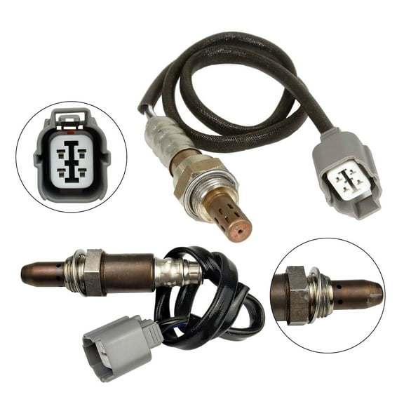 Maxfavor 2Pcs O2 Oxygen Sensor for 2003-2007 Honda Accord L4 2.4L Exc. Calif. Upstream Downstream