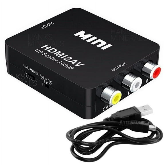 HDMI to RCA Converter Composite AV Adapter 1080P CVBS For TV HDMI2AV