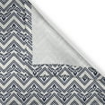 thumbnail image 4 of Ambesonne Victorian Valance Pack of 2, Minimal Floral Nostalgia, 42"X12", Eggshell Violet Blue, 4 of 5