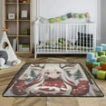 thumbnail image 3 of WOBOGO The Antler Lass Baby Playmats Extra Large Waterproof Rollable Activity Pads for Toddlers 50×50inch, 3 of 7