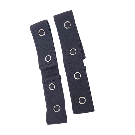 Maternity Button Elastic Belt Waist Expander Soft Breathable Fabric Fits Adjustable Belt Jeans Trousers