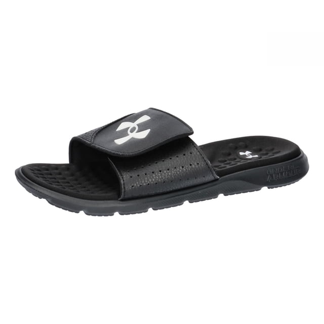 Sandalias Under Armour Ignite Pro Slide para hombre, color negro, talla 12