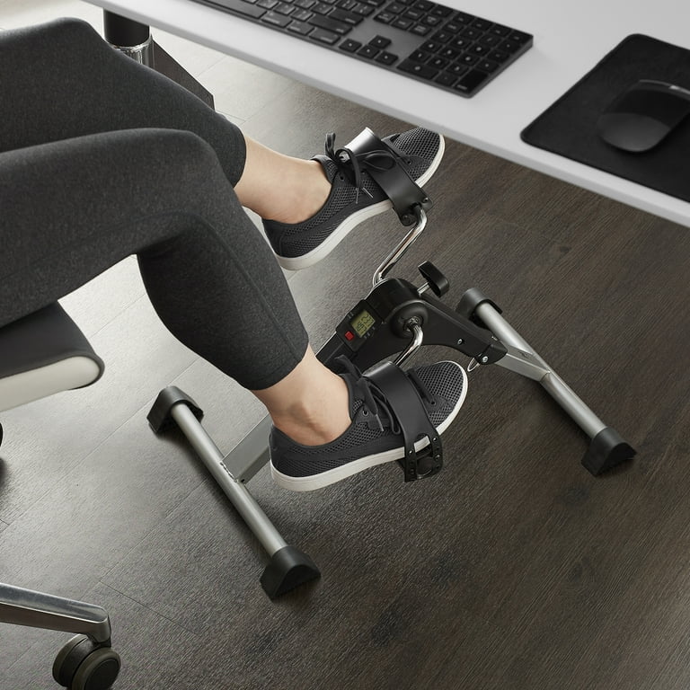 Node Fitness Portable Foldable Exercise Bike Stationary Seated Arm Leg Pedal Exerciser for Under Desk Use Walmart