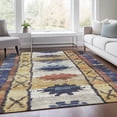 thumbnail image 5 of Dalyn Rugs Machine Washable Indoor/Outdoor Chantille Gold 3' x 5' Rug, 5 of 9
