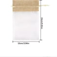 thumbnail image 3 of KEINXS 50pcs Organza & Burlap Drawstring Gift Bags - Perfect for Party Favors  Candy  and Toy Storage, 3 of 5