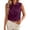 *Purple, variant on VBVC Women's Sleeveless Bow Tie Neck Satin Blouse, Ladies' Elegant Keyhole Dressy Tank Top, Solid Color Work Office Formal Shirt For Women,Beige,S-2XL