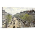 thumbnail image 1 of ARTCANVAS Boulevard De Montmartre Spring Morning Street View Hotel Window 1897 Canvas Art Print by Camille Pissarro - Size: 40" x 26" (0.75" Deep), 1 of 9
