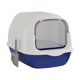 thumbnail image 1 of Caja de Arena para Gatos Completamente Cubierta Y Pala para Arena, Alta Capacidad, Desmontable, Antisalpicaduras, Fácil de Limpiar, Bandeja de Arena P Azul, 1 of 8