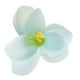 thumbnail image 4 of 20 Unids Ramo de Boda Nupcial de Seda Cabezas de Flores Decoración Azul claro Sunnimix Cabezas de flor artificial, 4 of 5