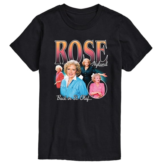Golden Girls - Rose Bootleg - Men's Short Sleeve Graphic T-Shirt