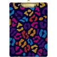 thumbnail image 1 of FMSHPON Leopard Clipboard Hardboard Wood Nursing Clip Board and Pull for Standard A4 Letter 13x9 inches, 1 of 7