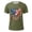 AB118 Army Green, variant on Boys Baseball T Shirts Kids Short Sleeve Graphic Print Crew Neck Tops Breathable Teen Boys Outdoor Play Tee Shirts Size 12-13 Years White