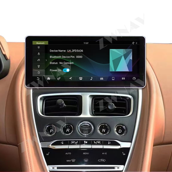 ZWNAV 12.3 inch Android Carplay Car Radio for Aston Martin DB11 2016-2020 NTG5.0 Car GPS Navigation Multimedia Player Head Unit Media