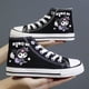 thumbnail image 3 of Zapatos de lona Kawaii Cinnamoroll Kawaii Sanrio 2024, zapatos casuales de moda con dibujos animados de estudiantes japoneses, zapatos deportivos de caña alta para niñas lindas, 3 of 5