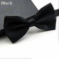 thumbnail image 1 of Renikh Men Classic Solid Color Bowtie Necktie Tuxedo Wedding Party Adjustable Bow Tie, 1 of 5