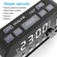 thumbnail image 3 of Radio DAB y FM Reloj despertador digital Retroiluminación LCD Puerto USB dual Temporizador de a Irfora Equipo de radio, 3 of 7