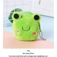 thumbnail image 5 of Monedero de felpa de dibujos animados, lindo bolso de animal para niños, llavero de monedero, llavero, bolsos de embrague, auriculares, juego de almacenamiento de cable de datos, 4 piezas JM, 5 of 5