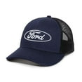 thumbnail image 6 of Ford Mesh Vented Adjustable Trucker Hat Blue / Black, 6 of 6