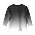 thumbnail image 5 of Ccpelsie Girls Long Sleeve Shirts Kids Curve Hem Side Slit Soft Tunic Tops T-Shirts(Black,6-7 Years), 5 of 5