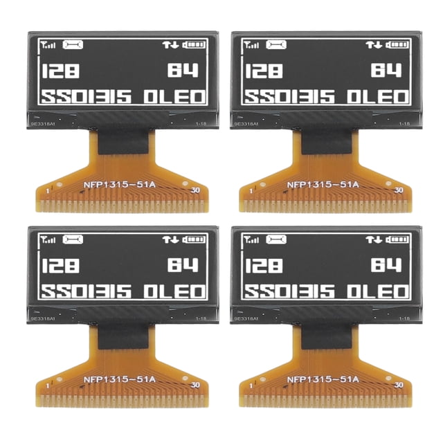 Módulo de pantalla digital, módulo de pantalla LCD de 4 piezas Módulo LCD digital Módulo de pantalla LCD Artesanía excepcional
