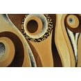 thumbnail image 6 of Premium 3D Hand Carved Modern 8X10 8X11 Rug Contemporary 1504 Brown Chocolate, 6 of 10