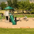 thumbnail image 3 of Lifetime Kid's Adventure Tower Swing Set with Spider Swing, Slide and Climbing Wall (91201), 3 of 14