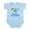Sky Blue, variant on CafePress - Papaws Fishing Buddy Body Suit - Baby Light Bodysuit, Size Newborn - 24 Months