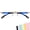 1pc, variant on Auto Focus Progressive Glasses for Men Women, Self Adjusting Near Far Eyewear, Blue Light Blocking Rimless Glasses