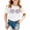 0#White1074, variant on Lullu Toddler Girls T Shirts Short Sleeve Top Letter Graphic T-Shirt Kids Casual Tee, Grey