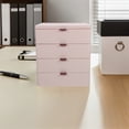 thumbnail image 1 of WASHWEPE Organizador Plástico Con Múltiples Cajones Para Maquillaje Y Artículos De Oficina Rosa, 1 of 6