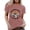 Pink, variant on Disappointments All of You Jesus Graphic Tees for Women 2026 Summer Casual Short Sleeve Crewneck Funny Christian T Shirts