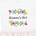 thumbnail image 4 of Inktastic Grammys Girl Bright Flowers Girls Toddler Dress, 4 of 5