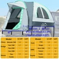 thumbnail image 5 of Pickup Tent - Waterproof PU2000mm, 5.5-6FT Bed, 2-Person, Double Layer Design with Windows, 5 of 7