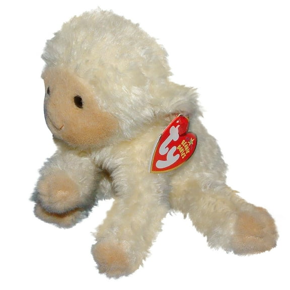 Ty Beanie Baby: Meekins the Lamb | Stuffed Animal | MWMT's