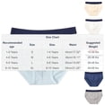 thumbnail image 4 of Ahabrexf Boys' Briefs Underwear for Kids, Solid Color, Comfortable Breathable Cotton Underpants, 6-Pack, 4 of 5