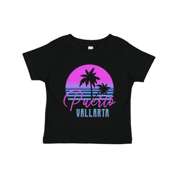 Inktastic Retro 80s Puerto Vallarta Boys or Girls Toddler T-Shirt